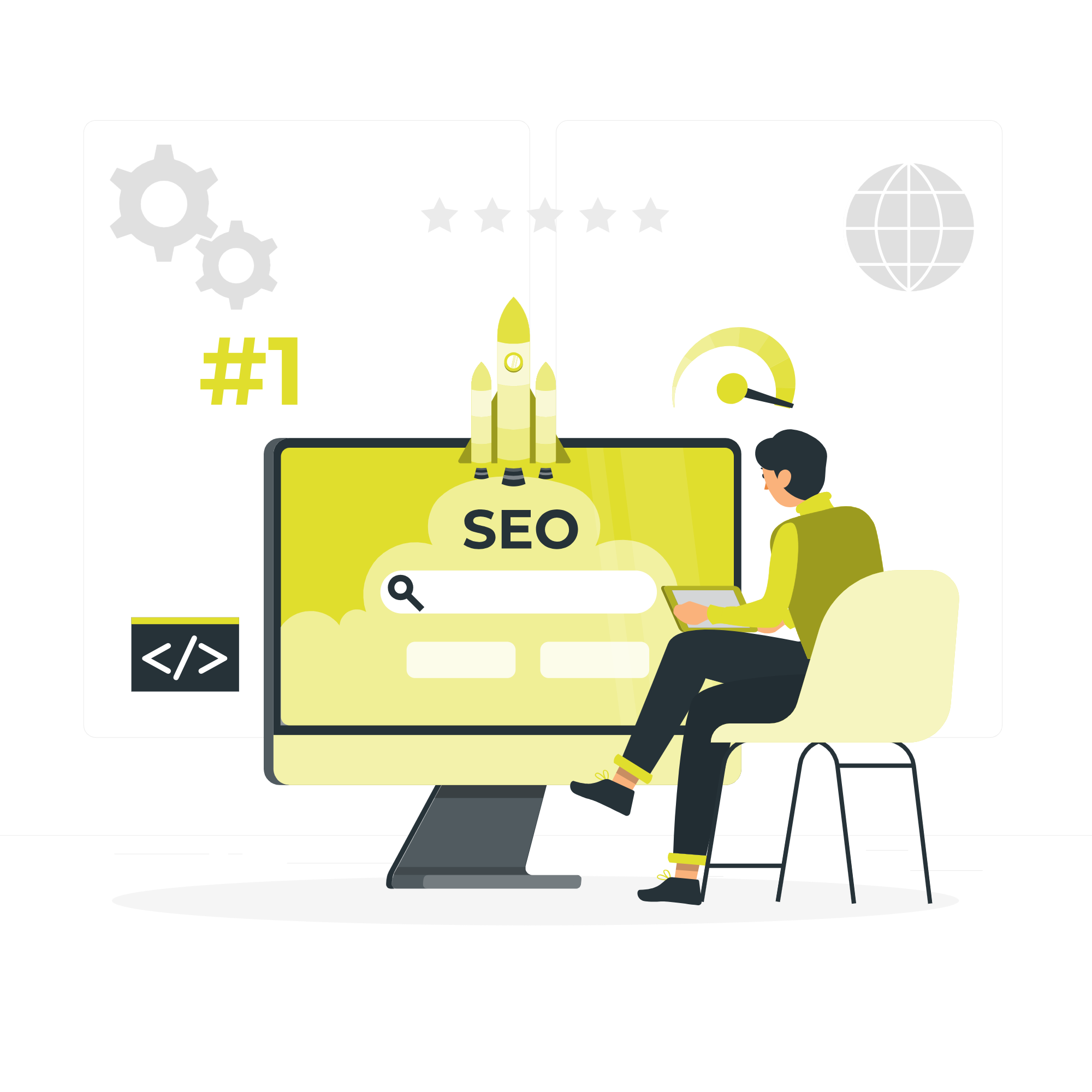 SEO Skill Icon by Antony Rainis - Best Digital Marketing Analyst in Ernakulam Cover Picture.